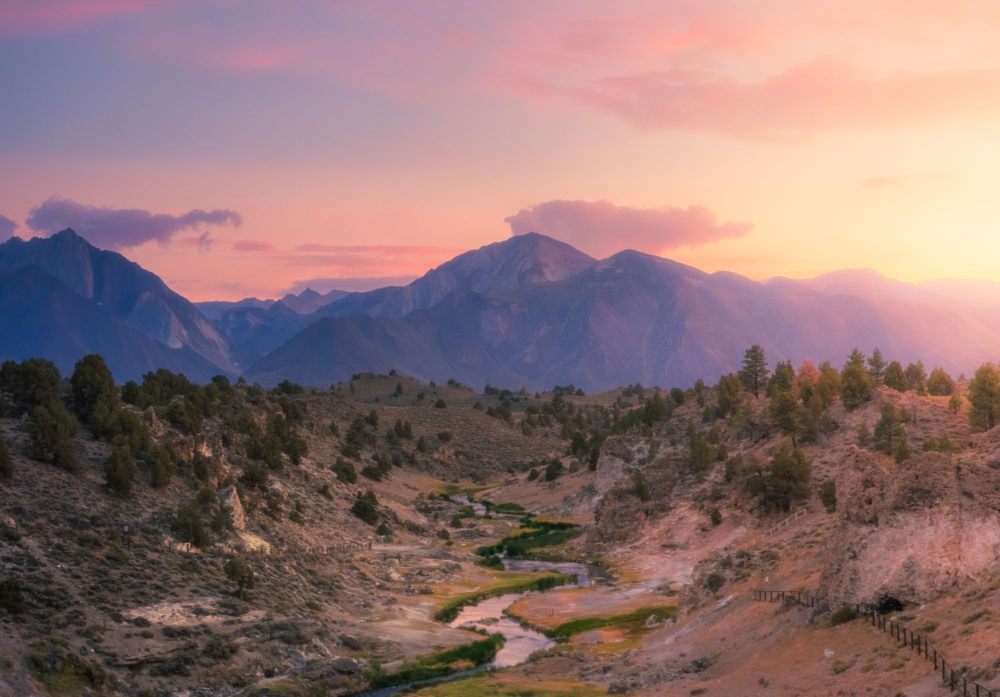 Eastern Sierras Geology in Action