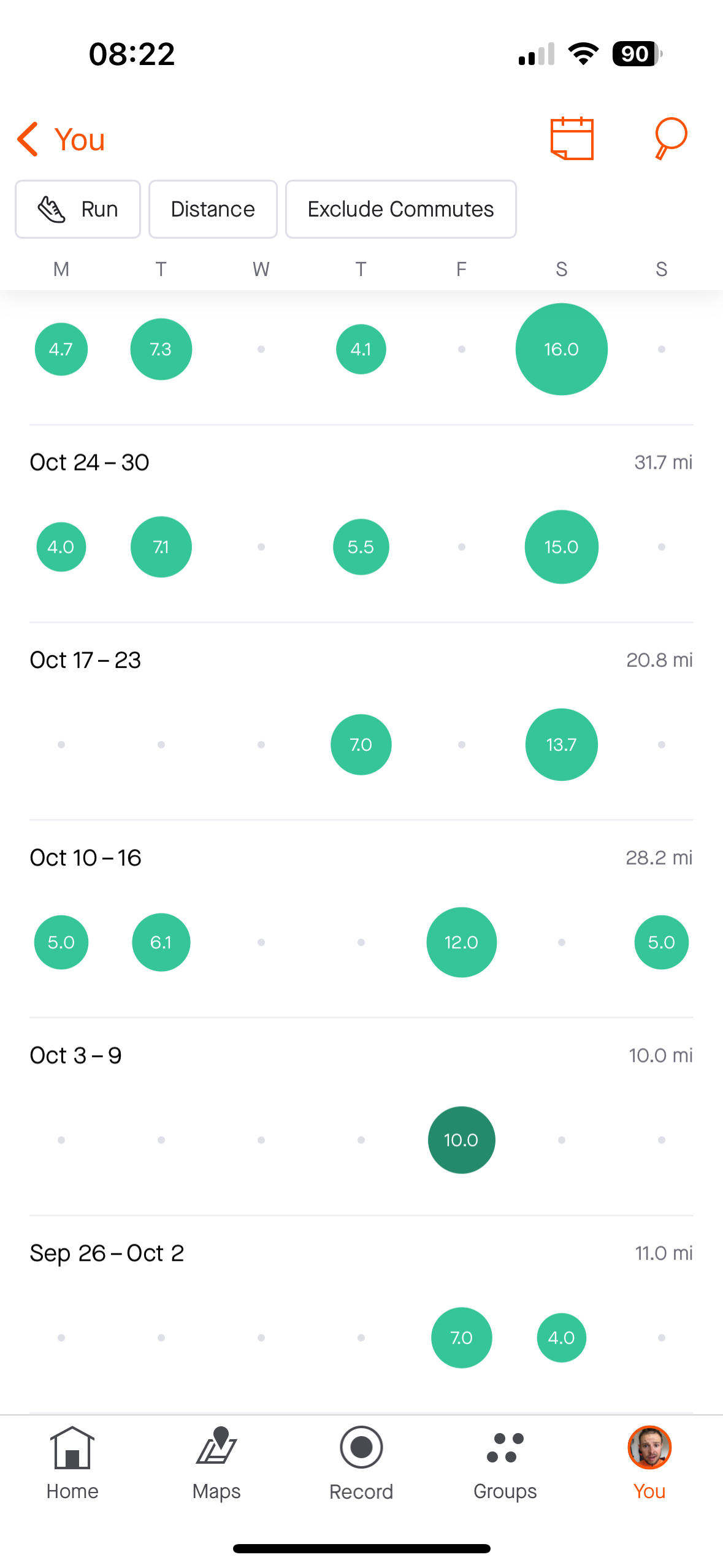 Honolulu Marathon pt. 2 - Training